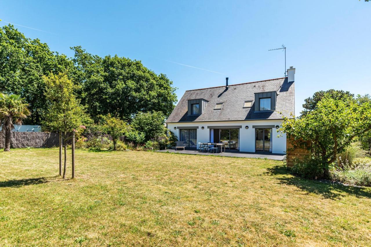 Les Peupliers - Maison De Vacances Avec Jardin Bénodet Exteriör bild