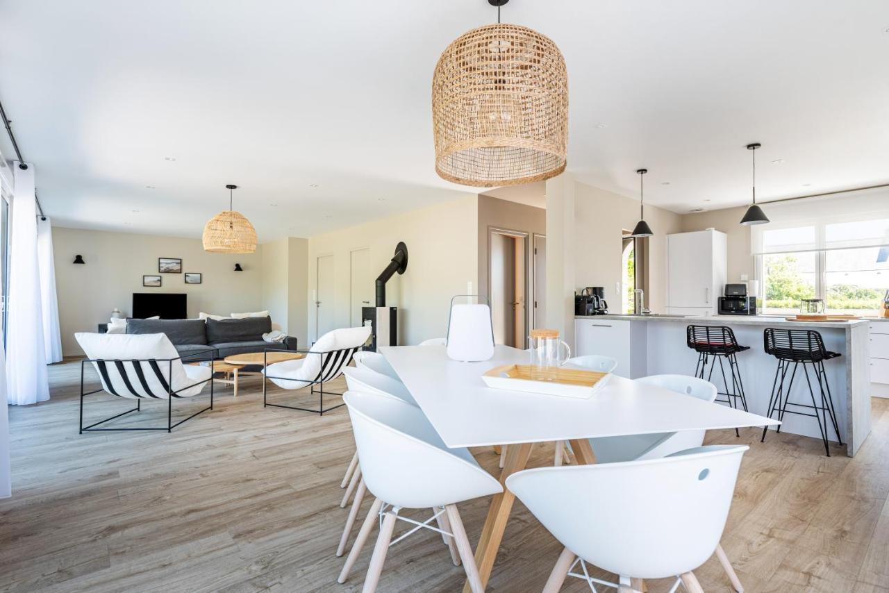 Les Peupliers - Maison De Vacances Avec Jardin Bénodet Exteriör bild