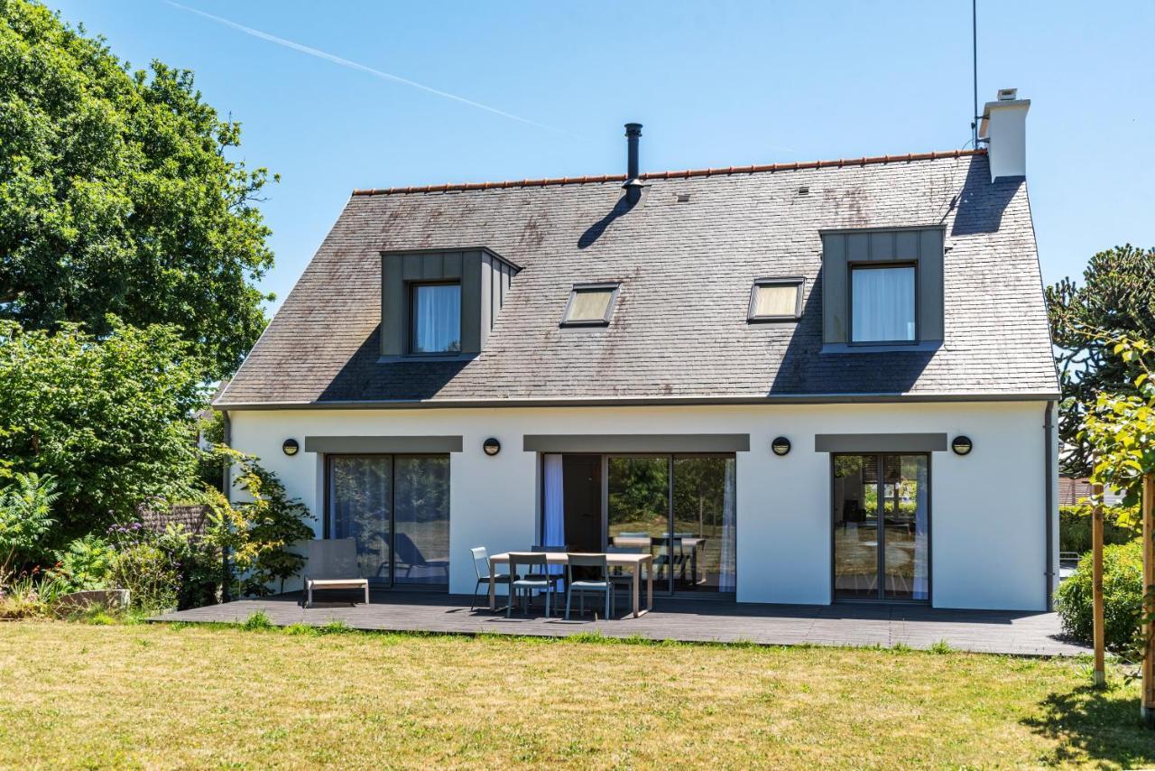 Les Peupliers - Maison De Vacances Avec Jardin Bénodet Exteriör bild